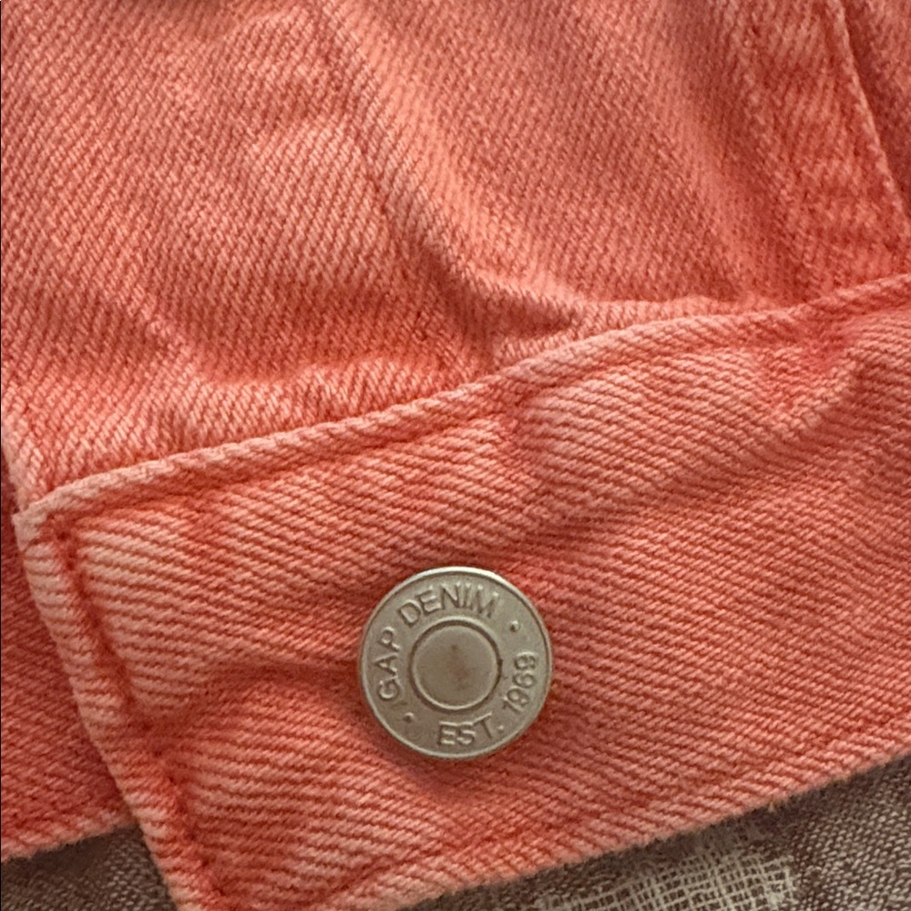 GAP CORAL DENIM JACKET - Picture 4 of 6